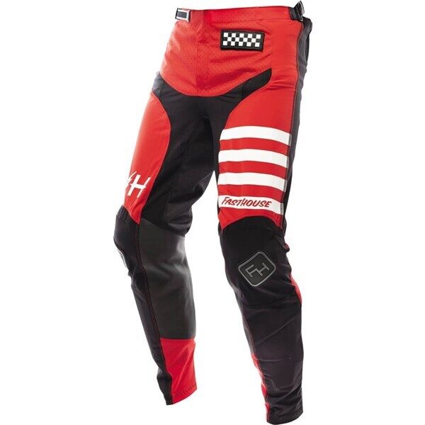 Pantalón Fasthouse Elrod Rojo/Negro