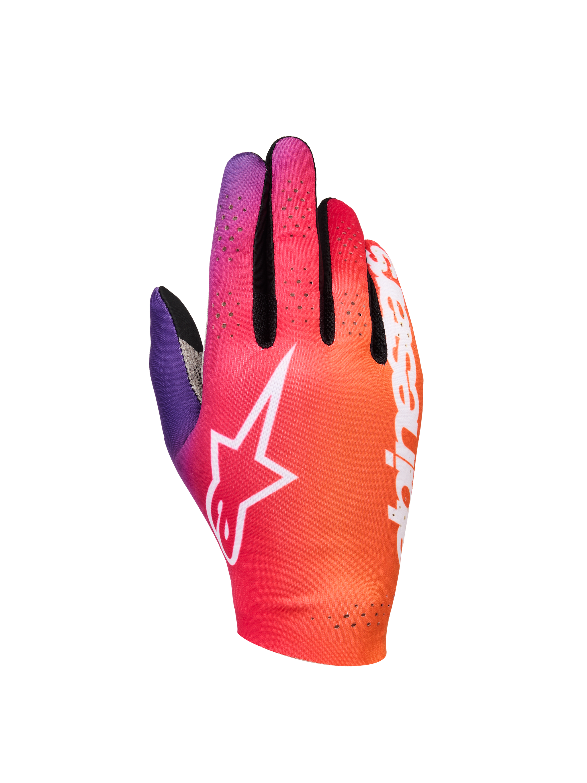 Guantes Sim Racing Alpinestars Graphic 2 Naranja/Morado