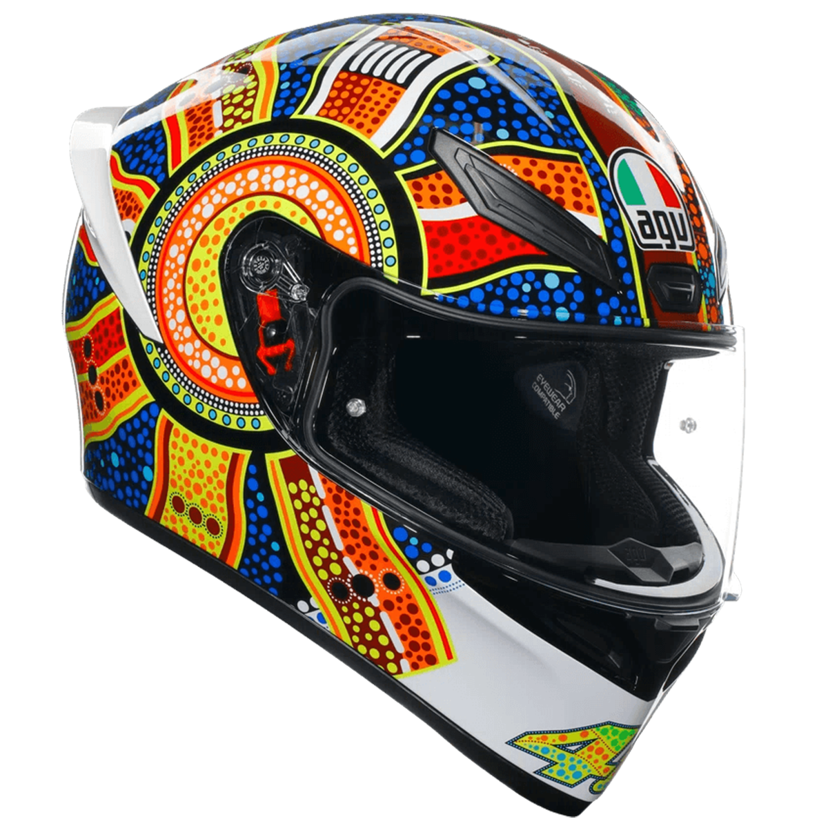 Casco AGV K1 S (2023) VR Dreamtime - Vista principal | Proshop Chile