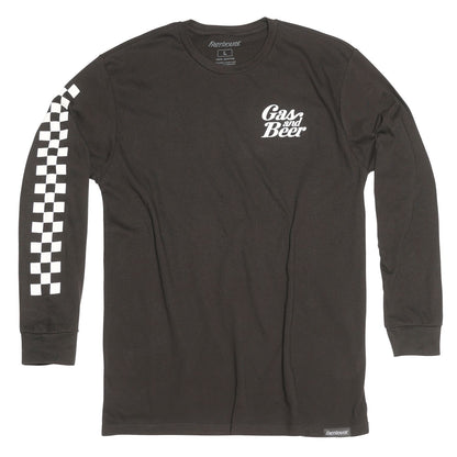 Polera Fasthouse Tavern Manga Larga Negro