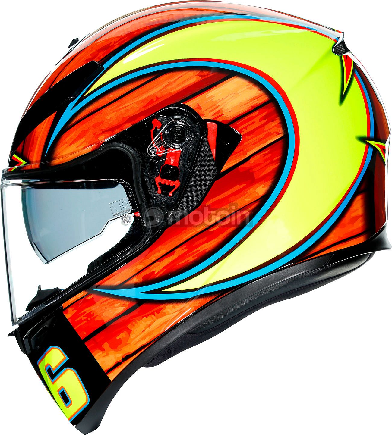 Casco AGV K3 SV VR Mugello 2004 - Vista principal | Proshop Chile