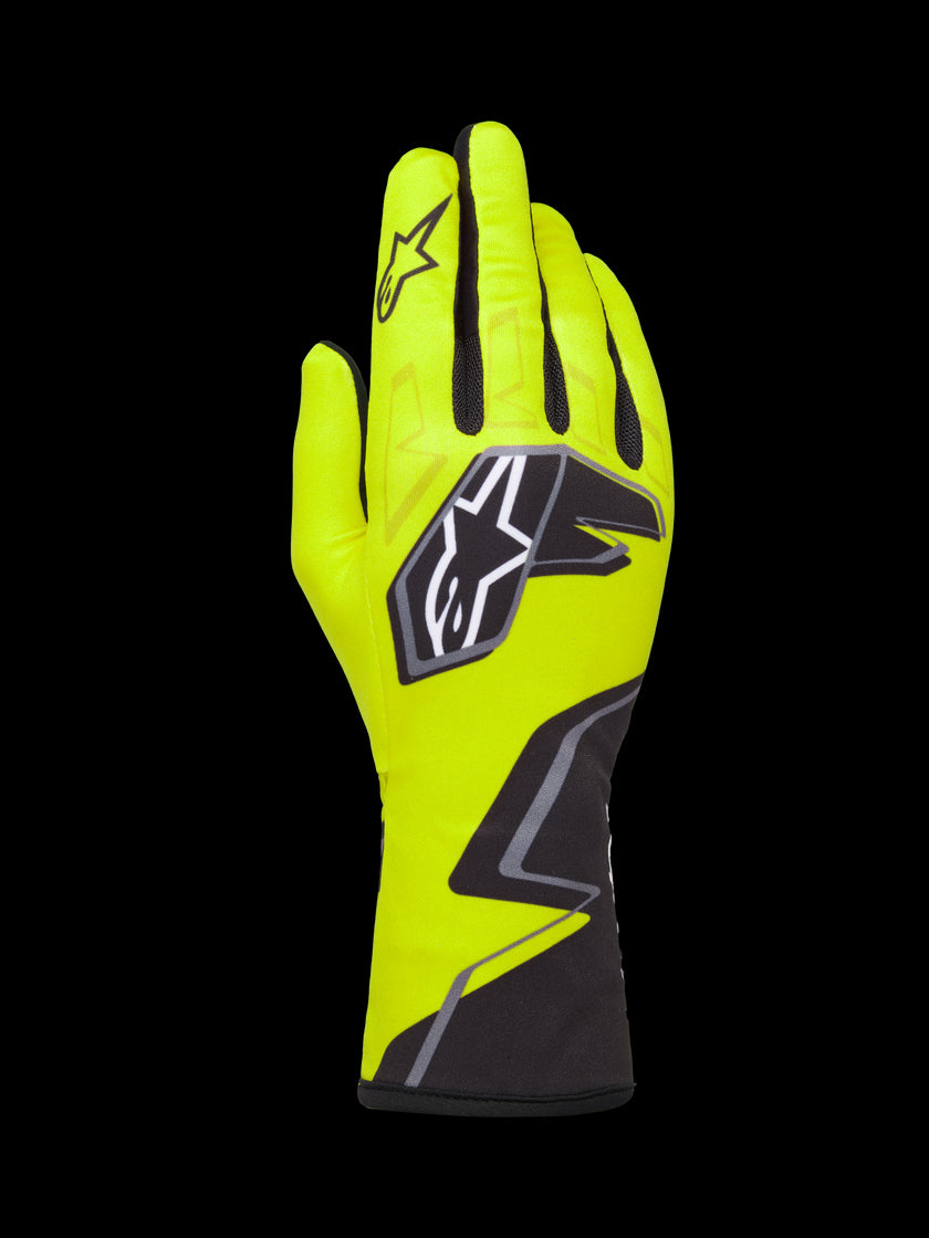 Guantes Karting Alpinestars Race V2 Graphic 1 Amarillo Fluor/Negro