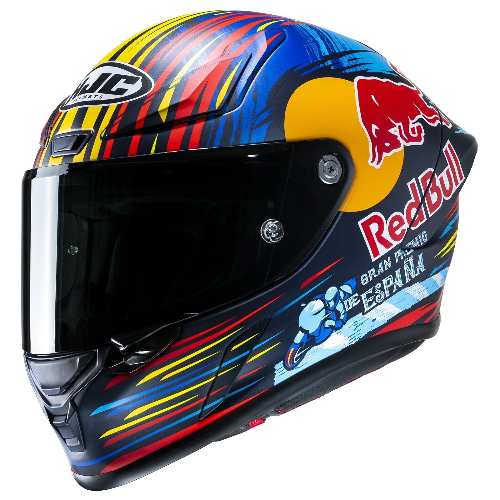 Casco HJC RPHA 1 Red Bull - Jerez GP - Vista principal | Proshop Chile