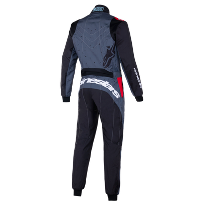 Buzo Karting Alpinestars Kmx-9 V3 Graphic 6 Gris/Negro/Rojo