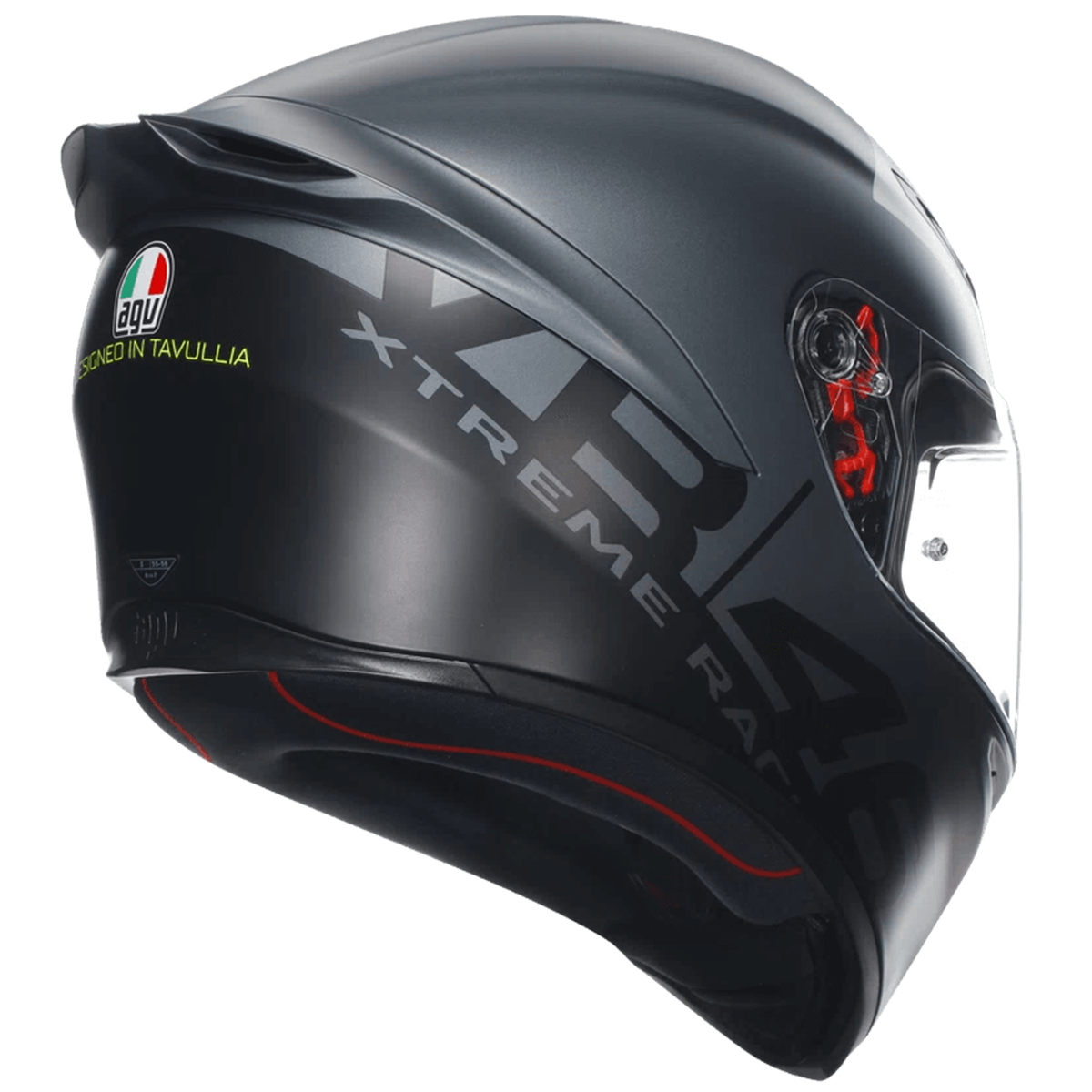Casco AGV K1 S (2023) VR Limit 46 - Vista posterior | Proshop Chile