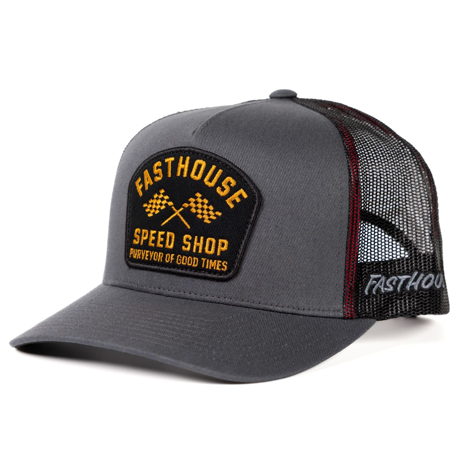 Gorro Fasthouse Crossroad Gris Oscuro