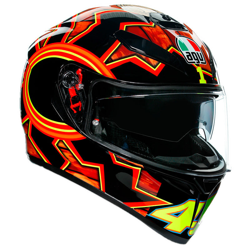 Casco AGV K3 SV VR Mugello 2004 - Vista posterior | Proshop Chile