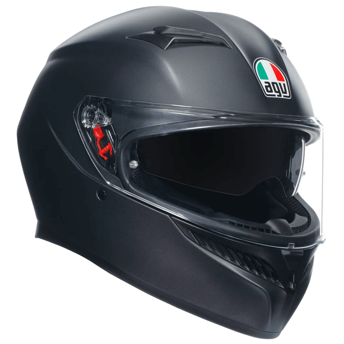 Casco AGV K3 (2023) Negro Matte - Vista principal | Proshop Chile