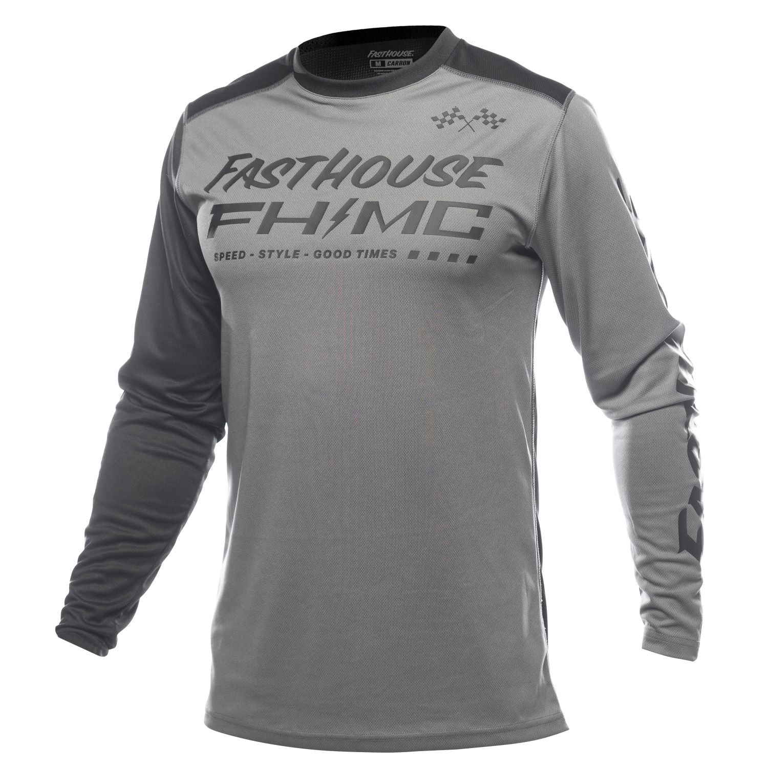 Jersey Fasthouse Carbon Method Gris/Negro