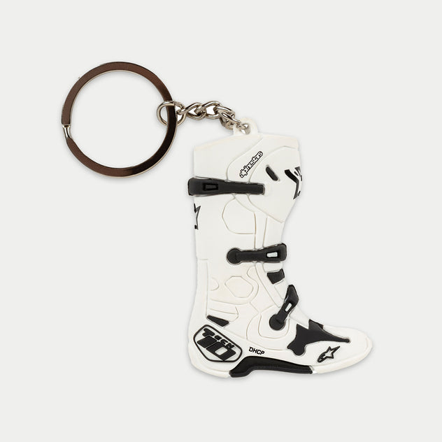 Llavero Alpinestars New Tech 10 Boot Blanco