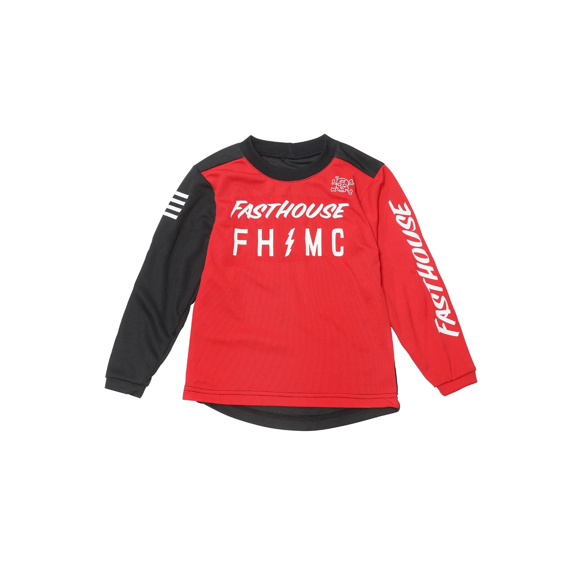 Jersey niño Fasthouse Toddler Akin Rojo/Negro