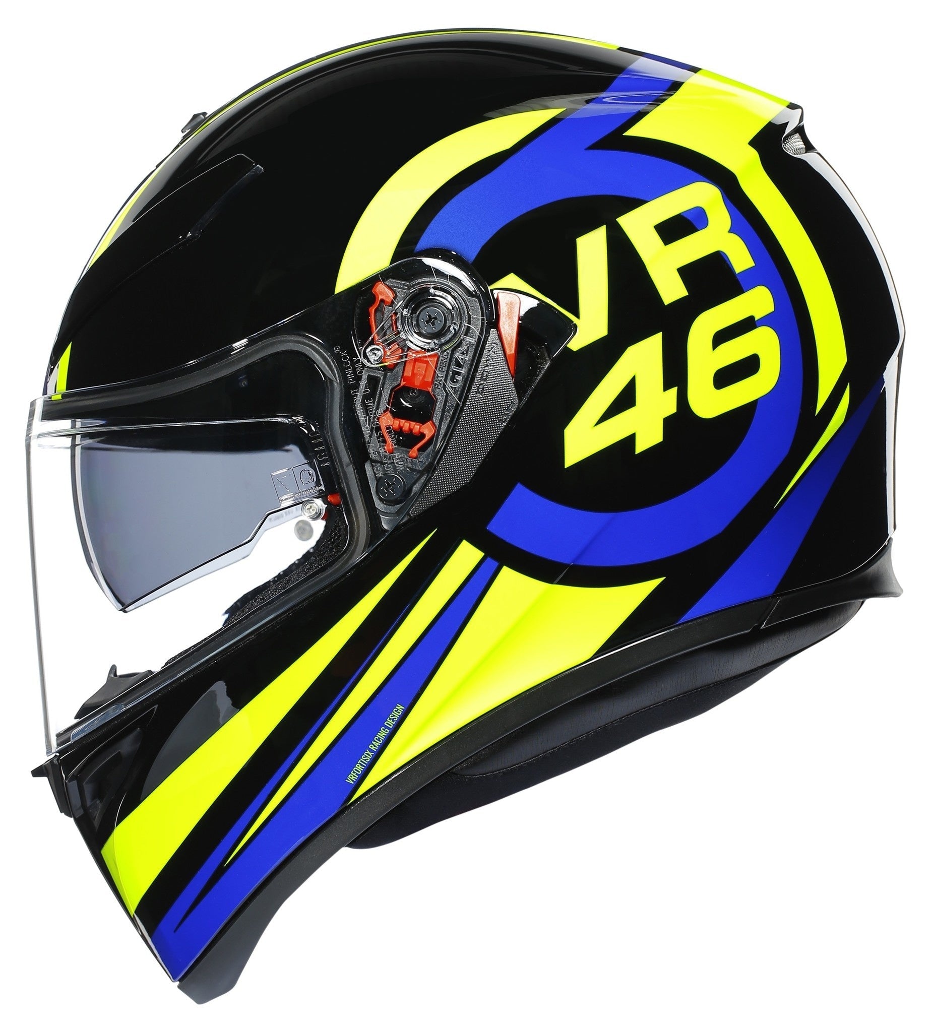 Casco AGV K3 SV VR Ride 46 - Vista posterior | Proshop Chile