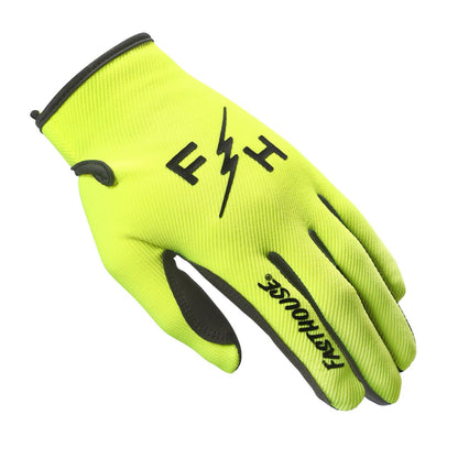 Guantes niño Fasthouse Carbon Eternal Amarillo