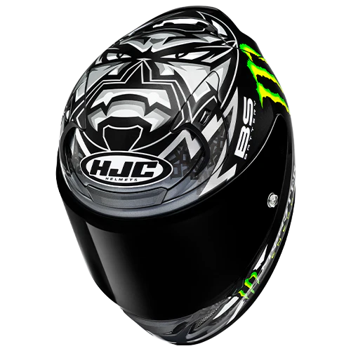 Casco HJC RPHA 12 - Quartararo Replica Black - Vista lateral | Proshop Chile