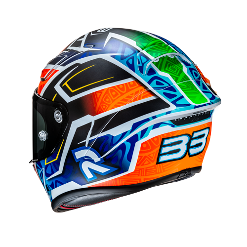 Casco HJC RPHA 1 Binder - Replica 2024 - Vista posterior | Proshop Chile