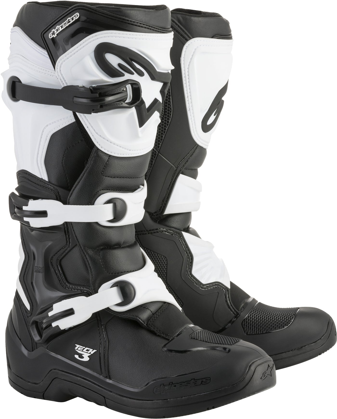 Botas Tech 3 Negro/ Blanco