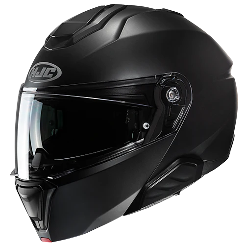 Casco HJC I91 Solid Negro Matte - Vista principal | Proshop Chile