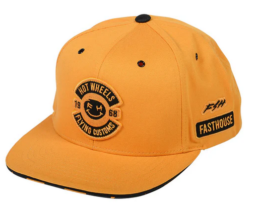 Gorro Fasthouse Dash Hot Wheels Dorado U Dorado