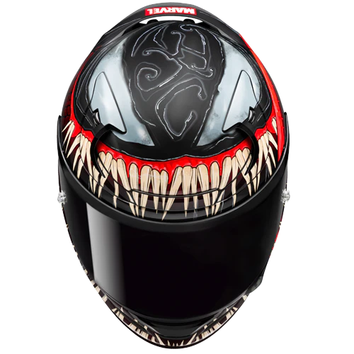 Casco HJC RPHA 12 - Venom 3 MC1SF Negro/Gris/Rojo - Vista principal | Proshop Chile