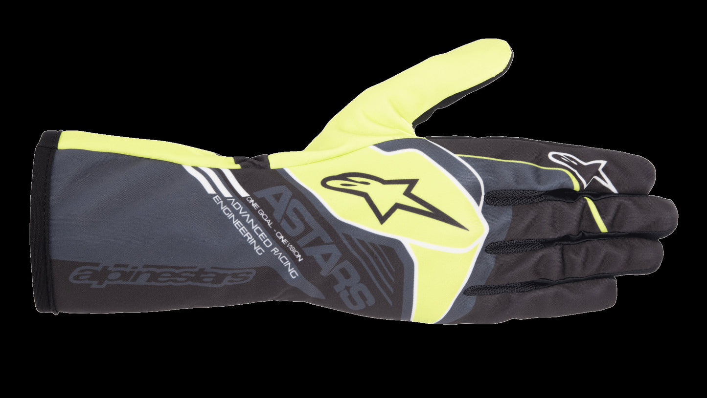 Guantes Kart Alpinestars Race V2 Corporate Negro/Amarillo