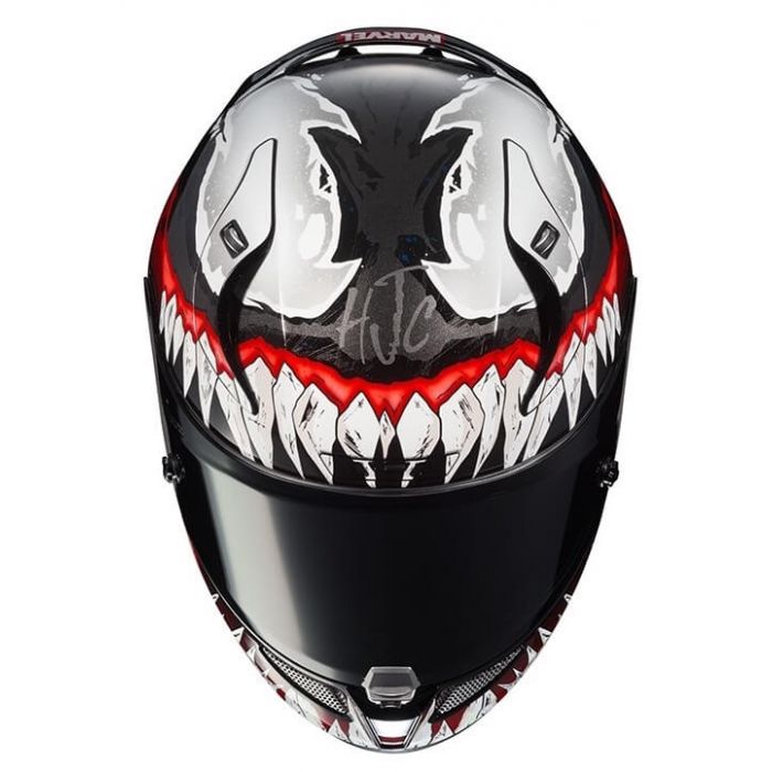 Casco HJC RPHA 11 Marvel - Venom 2 - Vista lateral | Proshop Chile