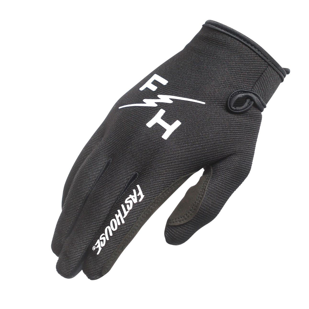 Guantes niño Fasthouse Carbon Eternal Negro