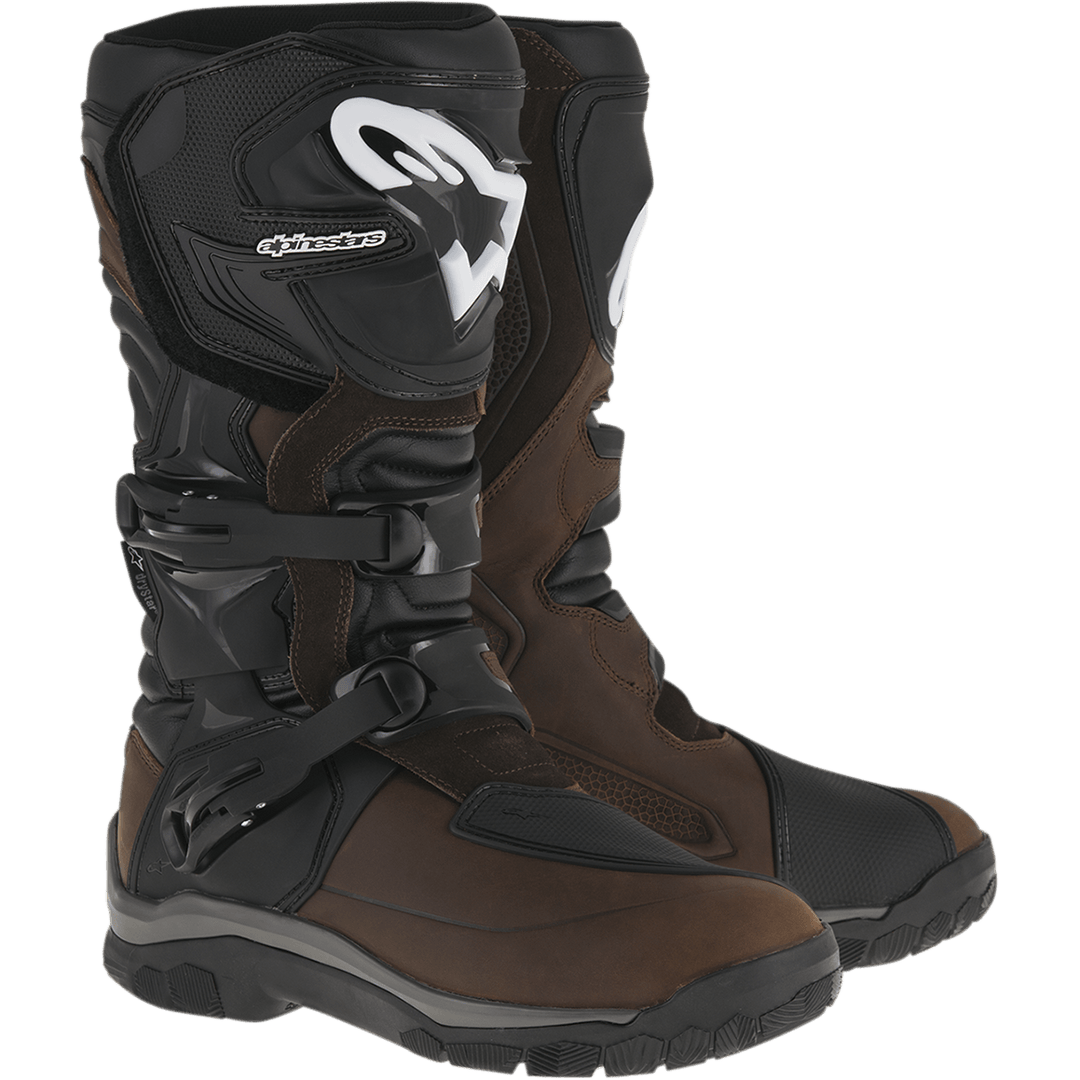 Botas Moto Calle Alpinestars Corozal V2 Adventure Drystar Café/Negro