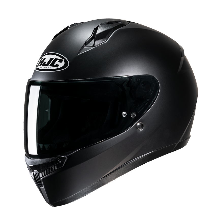 Casco HJC C10 Monocolor Negro Matte - Detalle adicional | Proshop Chile