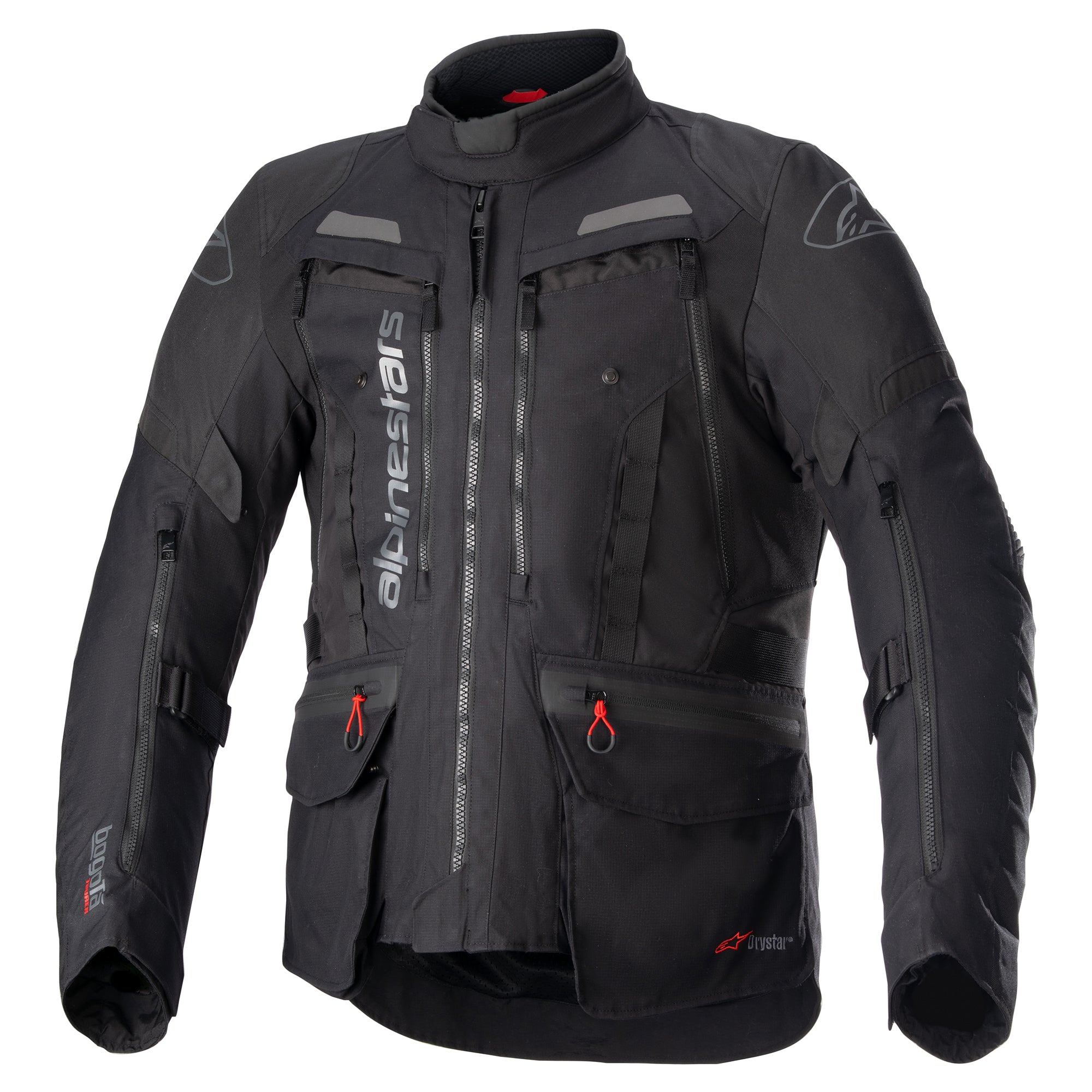 Chaqueta Moto Calle Alpinestars Bogotá Pro Drystar Negro/ Negro