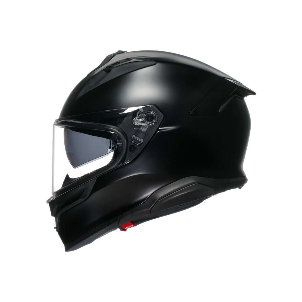 Casco AGV K7 Negro Matte - Vista posterior | Proshop Chile