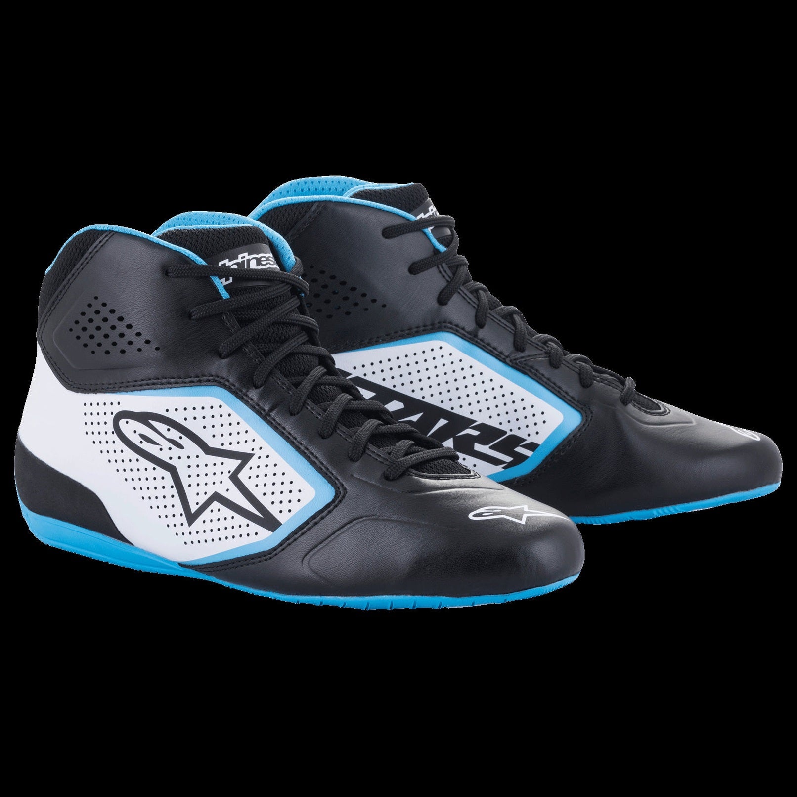 Zapatillas Kart Alpinestars Tech-1K Start Negro/Blanco/Azul