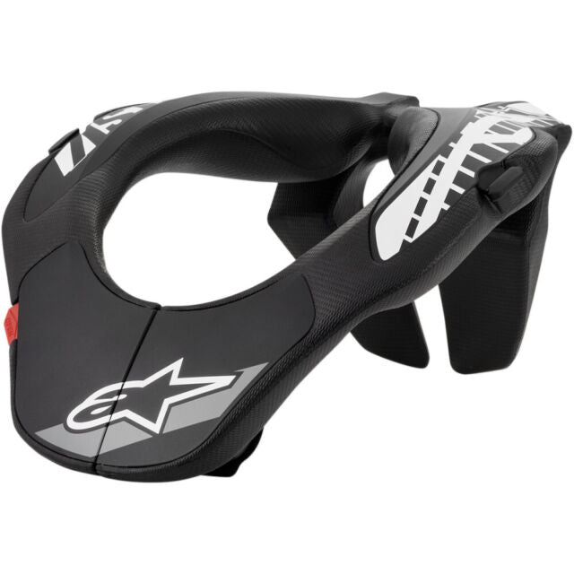 Cuello Alpinestars Support Negro/ Blanco para karting