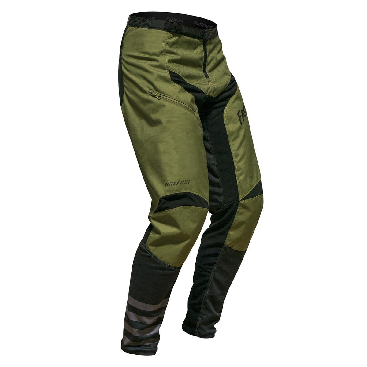 Pantalón Fasthouse Speed Verde-Negro