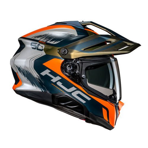 Casco HJC RPHA 60 Quid MC47SF Verde/Naranjo - Vista principal | Proshop Chile