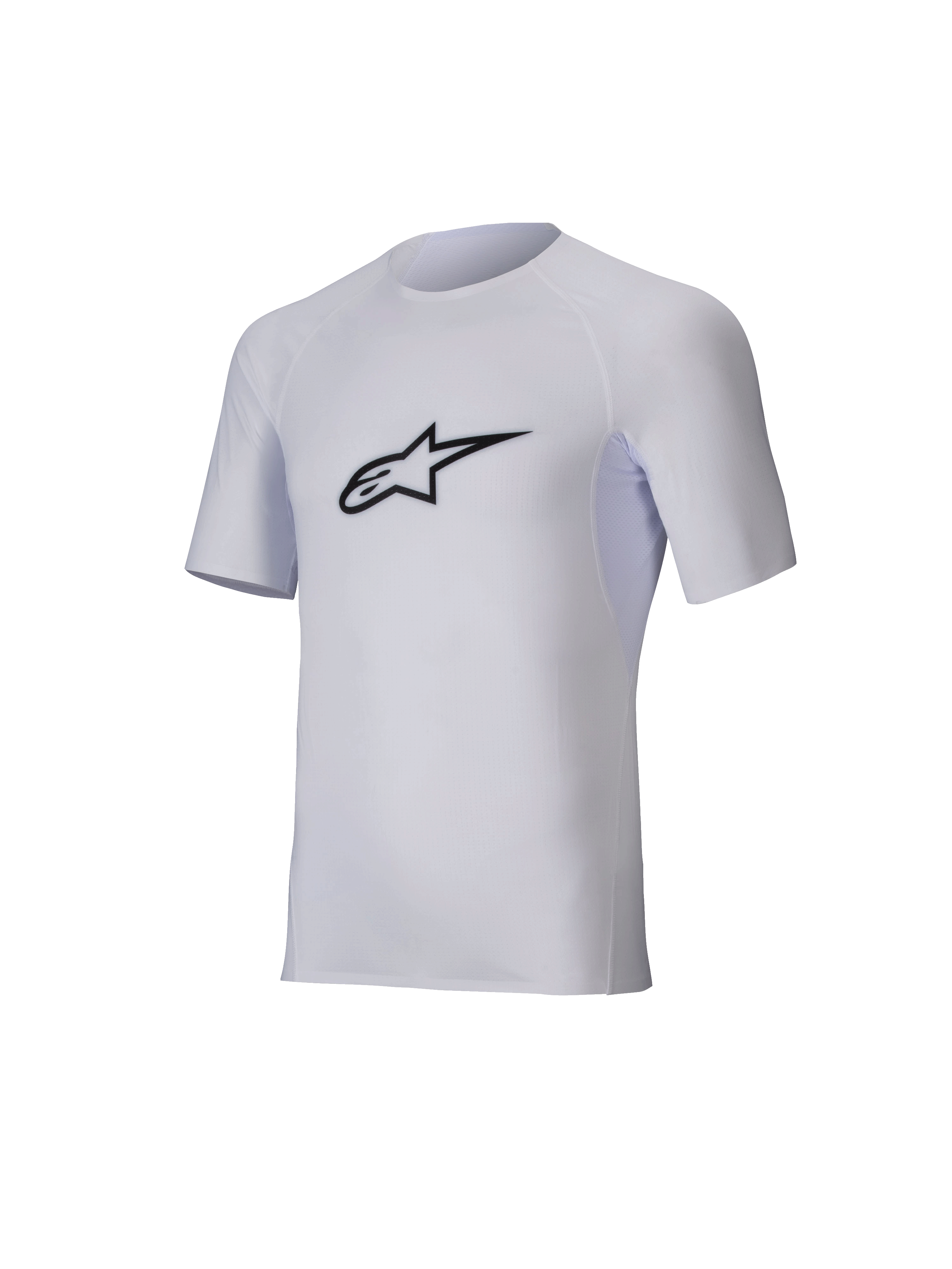 Primera capa Karting Alpinestars KX Manga corta Blanco