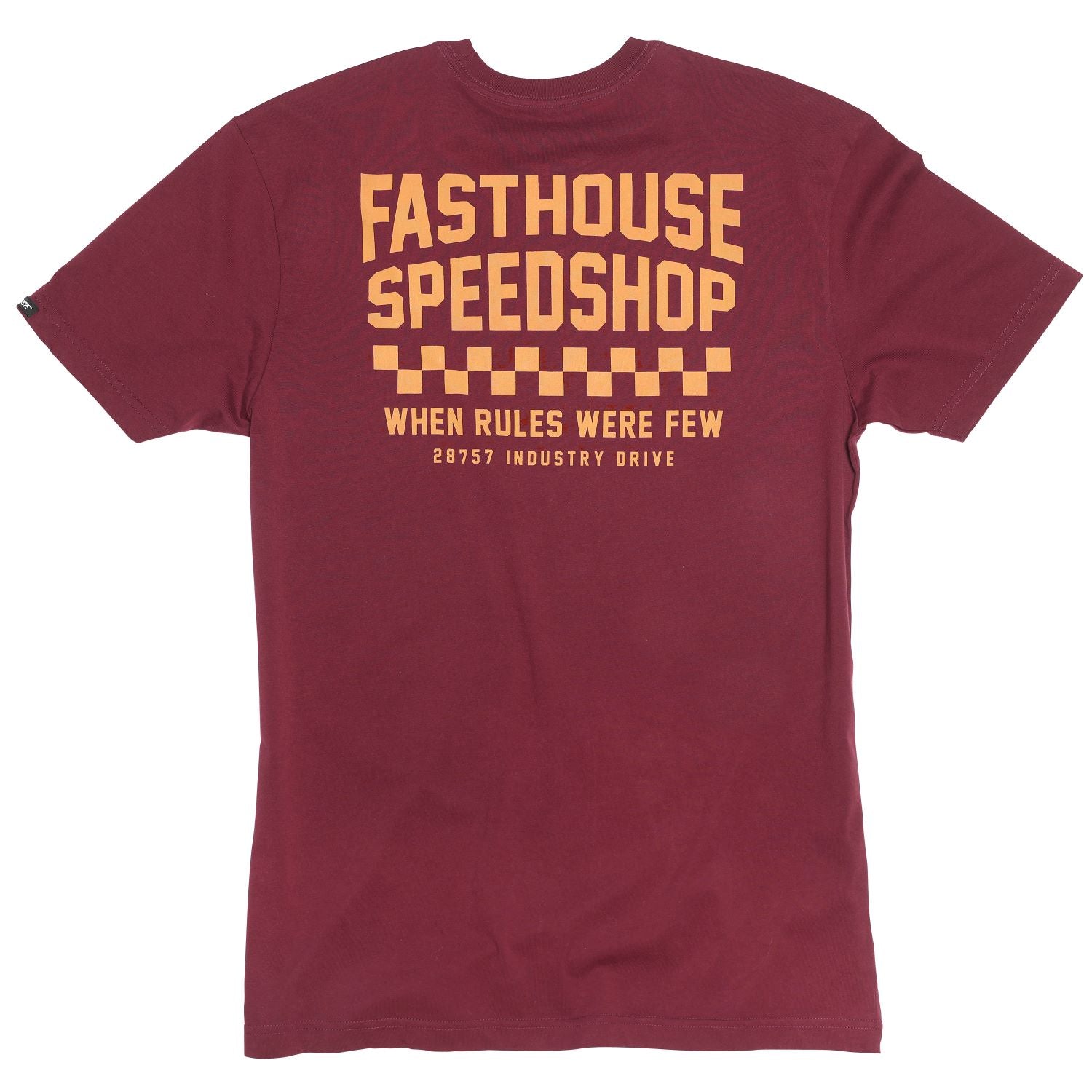 Polera niño Fasthouse Chalet Rojo