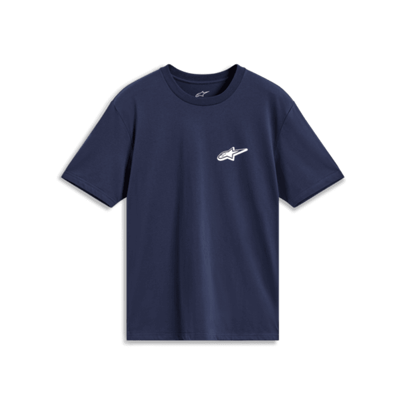 Polera Alpinestars Meteor SS CSF Azul Oscuro
