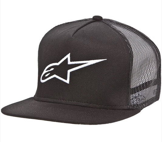 Gorro Alpinestars Corp trucker Blanco/Negro