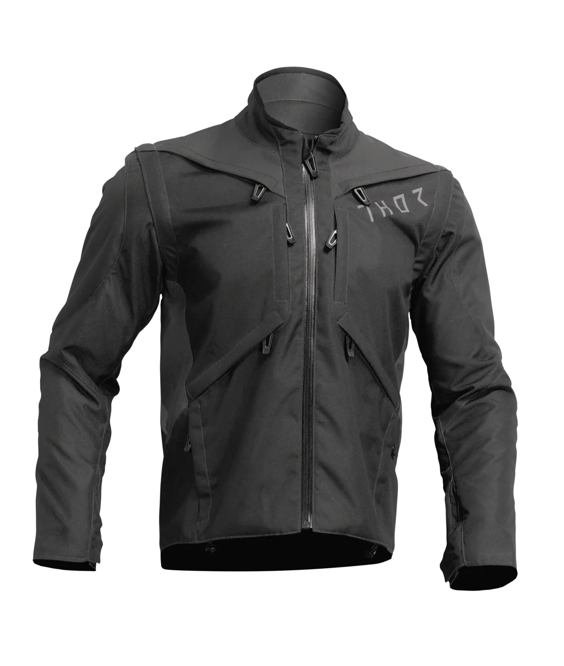 Chaqueta Moto Calle Thor Terrain Negro/Gris Oscuro