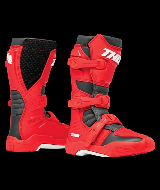 Botas Niño Moto MX Thor Blitz XR Rojo